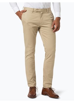 Polo Ralph Lauren Spodnie Mężczyźni Bawełna beżowy jednolity ze sklepu vangraaf w kategorii Spodnie męskie - zdjęcie 56435595