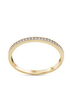 Pierścionek złoty z diamentami - YES Rings ze sklepu YES.pl w kategorii Pierścionki - zdjęcie 57365038