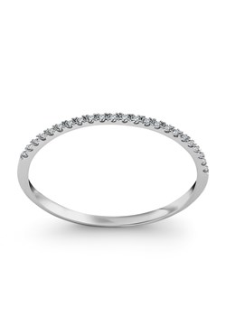 Pierścionek z białego złota z diamentami - YES Rings ze sklepu YES.pl w kategorii Pierścionki - zdjęcie 57365039