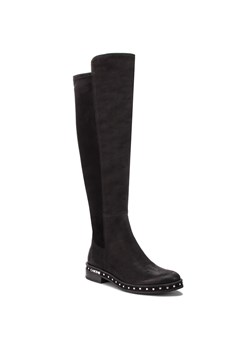 Kozaki damskie Carinii z nubuku 