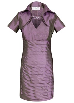 Suknia FSU740 FIOLETOWO-ZIELONY ze sklepu fokus.pl w kategorii Sukienki - zdjęcie 57688878