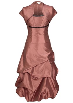 Sukienka FSU134 RÓŻOWY-CEGLASTY ze sklepu fokus.pl w kategorii Sukienki - zdjęcie 57689627