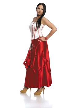 Sukienka FSU133 CZERWONY ze sklepu fokus.pl w kategorii Sukienki - zdjęcie 57692877