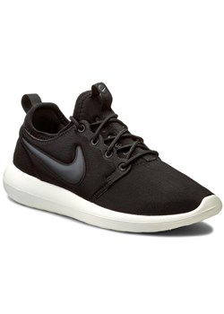 Buty sportowe damskie Nike roshe bez wzorów sznurowane 