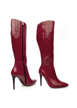 Kozaki damskie Arturo Vicci skórzane na zimę 