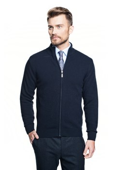 Niebieski sweter męski Recman 