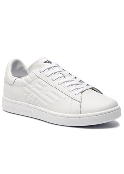Sneakersy EA7 EMPORIO ARMANI - X8X001 XCC51 00001 White ze sklepu eobuwie.pl w kategorii Trampki męskie - zdjęcie 62262079