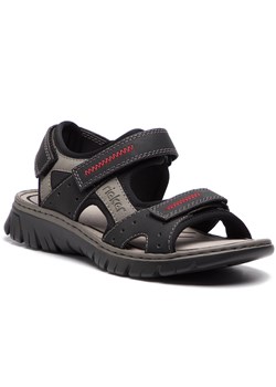 Sandały męskie Rieker na rzepy sportowe 