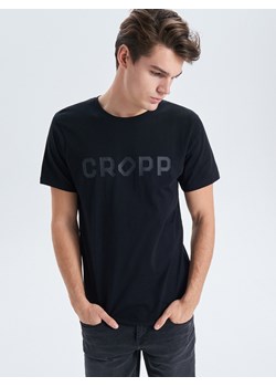 Cropp - Koszulka z nadrukiem Cropp - czarny ze sklepu Cropp w kategorii T-shirty męskie - zdjęcie 63181486