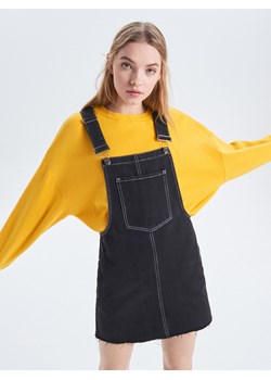 Cropp - Gładka bluza oversize - żółty ze sklepu Cropp w kategorii Bluzy damskie - zdjęcie 63313456