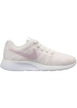 Buty sportowe damskie Nike do biegania tanjun bez wzorów na koturnie beżowe wiązane 