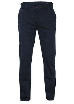 Granatowe Męskie Spodnie Casualowe -RANIR- Bawełniane, Chinosy SPRANIRM101darkblue ze sklepu JegoSzafa.pl w kategorii Spodnie męskie - zdjęcie 63319698
