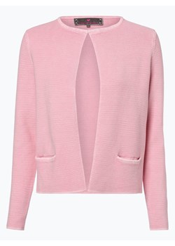 Sweter damski Lieblingsstück bez wzorów z dekoltem w serek 