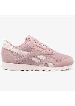 Reebok buty sportowe damskie sneakersy nylon różowe sznurowane bez wzorów na koturnie 