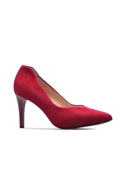 Czółenka Sala 9225/1432 Czerwone zamsz ze sklepu Arturo-obuwie w kategorii Czółenka - zdjęcie 63983866