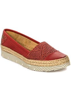 Espadryle damskie Maciejka bez zapięcia z tkaniny 