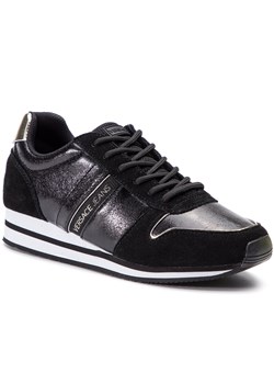 Versace Jeans sneakersy damskie bez wzorów sznurowane 