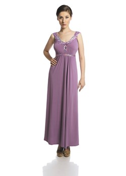 Suknia FSU732 ŚLIWKOWY JASNY ze sklepu fokus.pl w kategorii Sukienki - zdjęcie 65773655