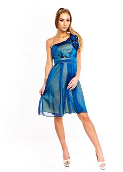 Sukienka FSU987 ZIELONY MORSKI JASNY ze sklepu fokus.pl w kategorii Sukienki - zdjęcie 65967805