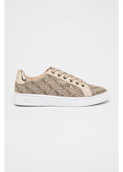 Złote buty damskie guess, wiosna 2020 w Domodi Złote buty damskie guess, wiosna 2020 w Domodi
