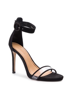 Sandały damskie Kazar skórzane z klamrą czarne 