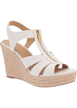Espadryle damskie Michael Kors eleganckie na koturnie letnie na zamek 