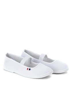 Balerinki Royalfashion.pl na płaskiej podeszwie casual bez zapięcia 