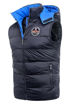 Kamizelka męska Risardi z napisami na jesień 