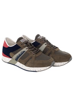 Zielone buty sportowe męskie napapijri, wiosna 2020 w Domodi Zielone buty męskie reebok sznurówki, wiosna 2020 w Domodi