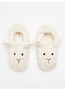 Kapcie damskie House na zimę w zwierzęcy wzór casualowe 