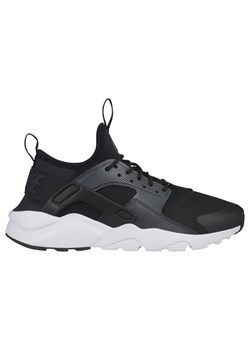 Sneakersy damskie Nike wiązane czarne bez wzorów 