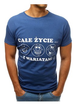 T-shirt męski Dstreet wiosenny 