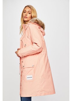 Kurtka damska Calvin Klein gładka poliestrowa 