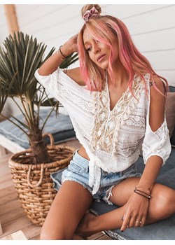 Bluzka damska Selfieroom z krótkimi rękawami 