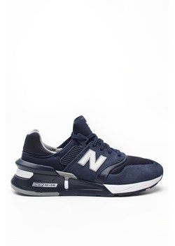 Buty sportowe męskie New Balance niebieskie sznurowane 