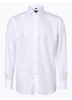 Koszula męska Van Graaf biała z włoskim kołnierzykiem z długim rękawem 