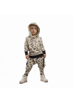 Komplet chłopięcy Malinove poliestrowy szary jesienny 