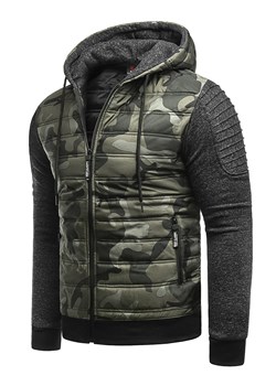 Bluza męska Risardi w militarnym stylu 