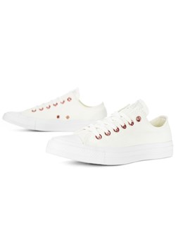 Trampki damskie Converse z niską cholewką gładkie na płaskiej podeszwie młodzieżowe 