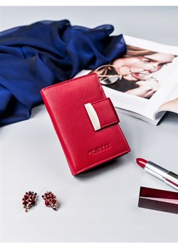 Portfel damski 4U Cavaldi czerwony elegancki 