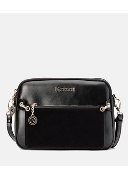 Listonoszka czarna Kazar skórzana niemieszcząca a4 