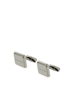 Spinki do mankietów Boss srebrne 