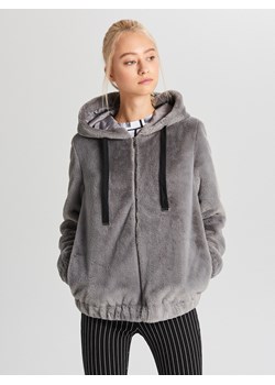 Kurtka damska szara Cropp z kapturem 