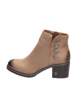 Suzana.pl botki eleganckie na obcasie jesienne bez wzorów 