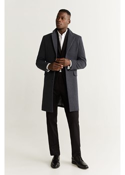 Płaszcz męski Mango Man bez wzorów 