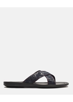 Klapki męskie Kazar bez zapięcia z nubuku casualowe na lato 