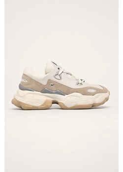Sneakersy damskie BIG STAR sportowe sznurowane na platformie 