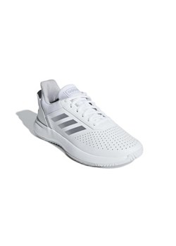 Buty sportowe damskie Adidas do biegania sznurowane bez wzorów 