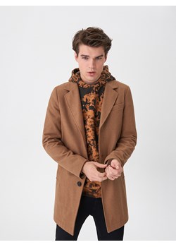 Brązowy płaszcz męski House casual 
