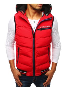 Kamizelka męska Dstreet jesienna z poliestru gładka 